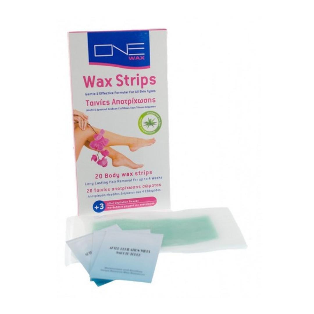 ONE Body Ready To Use Waxing Stripes 20pcs