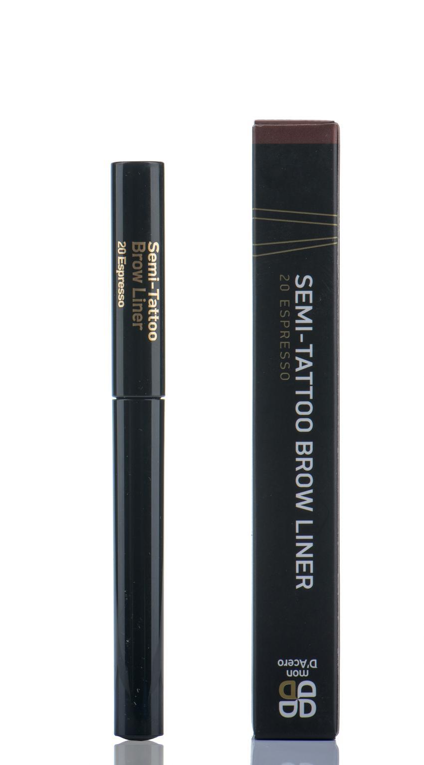 Mon D'acero Semi Tatto Brow Liner 20 Espresso