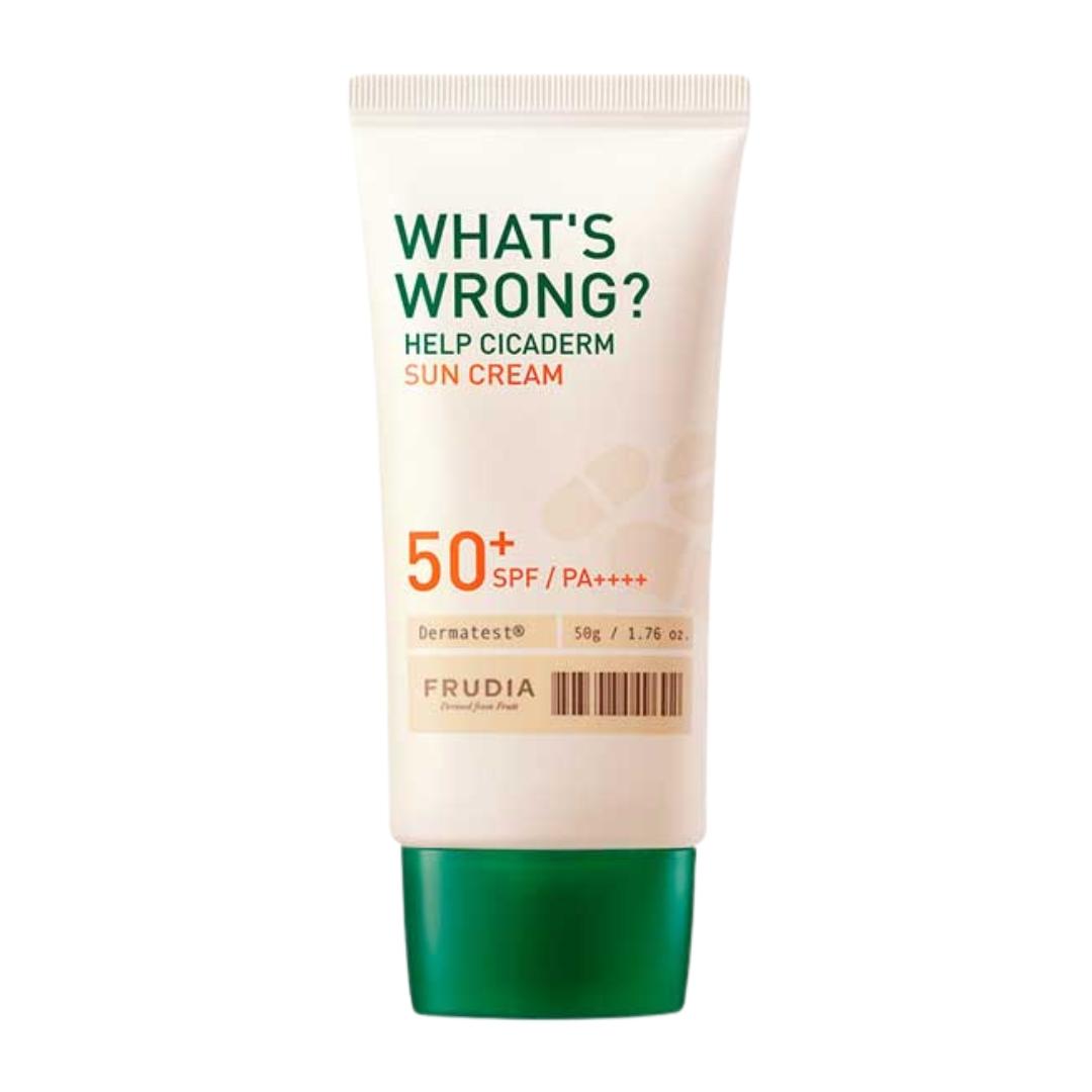 Whats Wrong SPF 50 Help Cicaderm Sun Cream  50g
